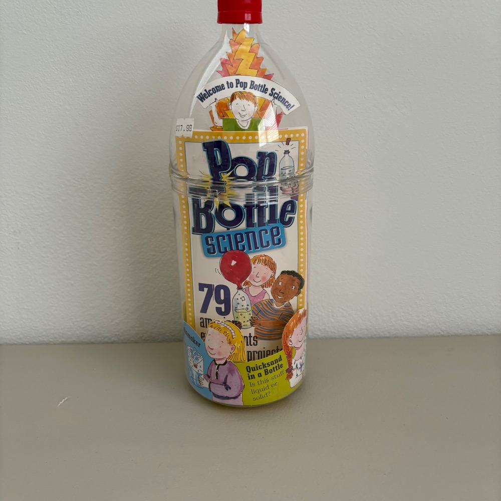 Pop Bottle Science Kit 79 Fun Experiments‎ Book Included Educational Toy